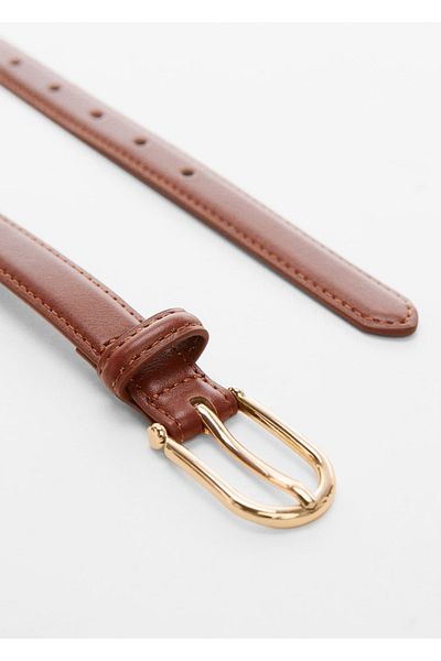 MANGO Woman Skinny Belt - Σχέδιο πόρπης