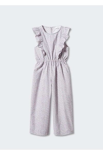 MANGO Kids Overall mit Blumen