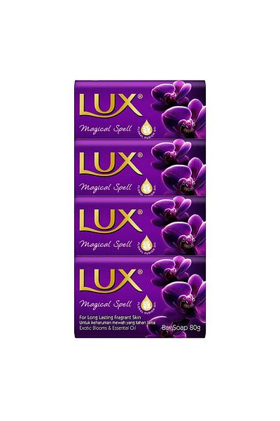 LUX 4 pcsLux Soap Purple 80 grMagical Spell