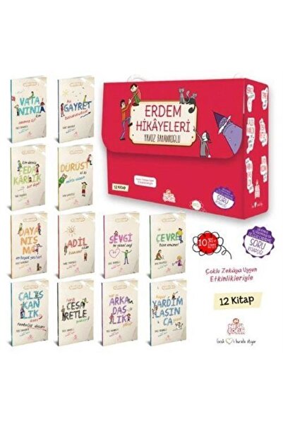 Nesil Çocuk Yayınları مجموعة قصص الفضيلة (12 كتابًا)