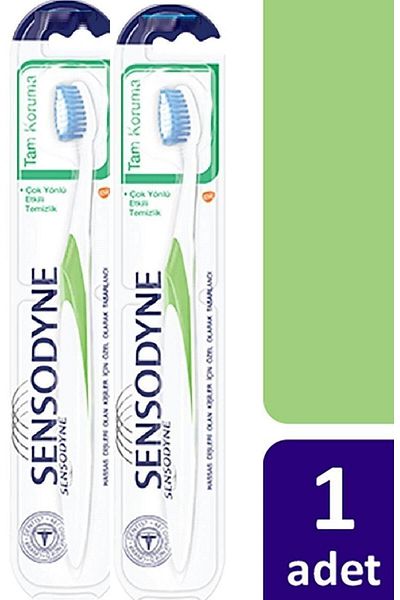 Sensodyne Full Protection 1+1 Medium Toothbrush