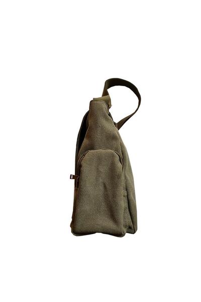 Touz Unisex Green Messenger Bag - Blunt Blunt Patient La Victoria Siempre Printed