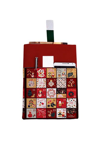 HRS Husă pentru cărți lavabilă cu model de Anul Nou 20 x 25 cm Husă pentru cărți multifuncțională