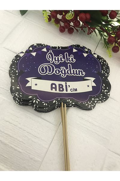 Deniz Party Store Καλή ημέρα γενεθλίων ΑΠΟΚΡΙΤΗΣ μου Γενέθλια Συνομιλία Μπαλόνι 5 τμχ