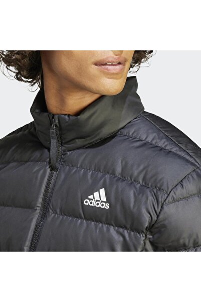 adidas Ess Lıte Down J Erkek Mont Siyah