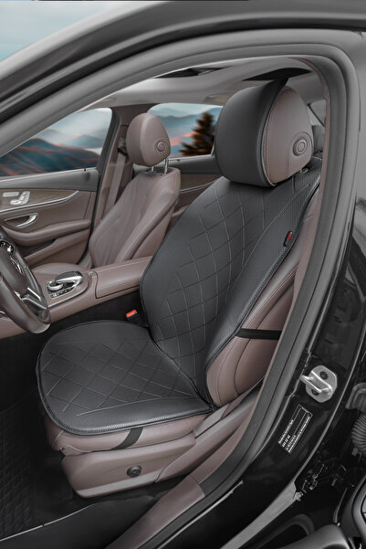 Otom Premium Protective Car Seat Cushion High Quality Leather Black