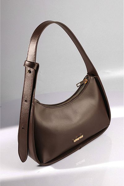 Rimense Bitter Brown Hand and Shoulder Bag