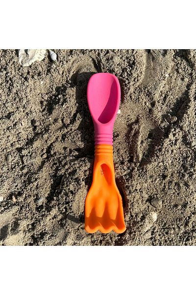Scrunch Rake - Orange Shoulder Strap