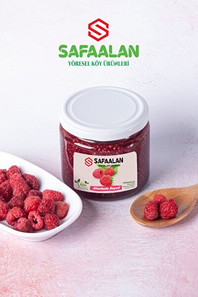 safaalan yöresel Geleneksel Ahududu Reçeli Net-445 Gr.
