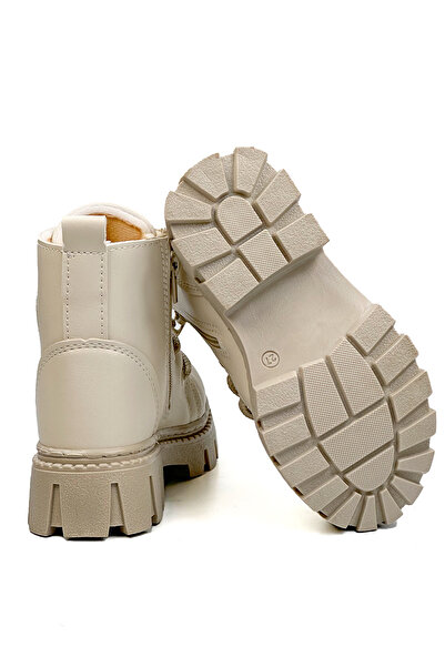 en7 Beige Children's Boots 486