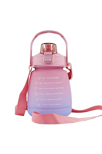 BiTon Toptan Motivational Water Bottle 1.3 LT Water Bottle, Water Bottle, Water Bottle BPA Free