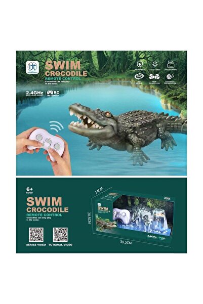 Genel Markalar 18001 - 2 Suya Dayanıklı Uzaktan Kumandalı Timsah - Gepettoys