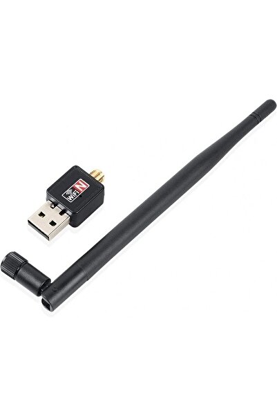 BESTCOM Usb 2.0 Wireless Receiver Mini Wifi Antenli 1200 Mbps 2.4 Ghz 802.11n / G / B Kablosuz Alıcı