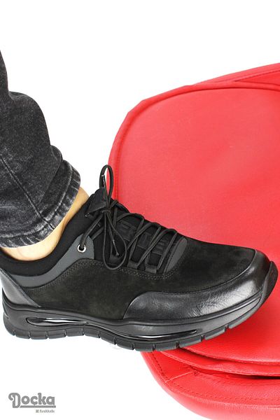 MARCOMEN Men's Winter Genuine Leather Sports Style Casual Shoes