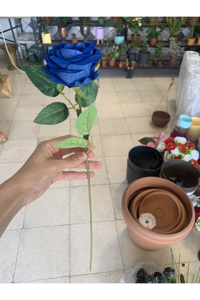 Çiçek Yapay mavi gül