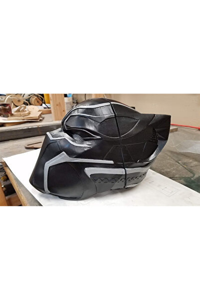TuransoyCraft Cadılar Bayramı Black Panter Maske Cosplay Marvel Maske Marvel ...