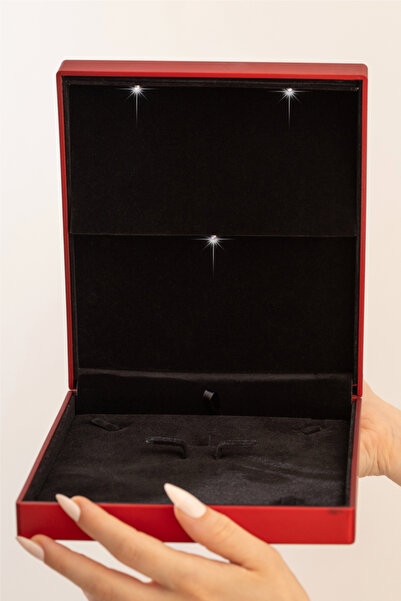 OSMANLI GÜMÜŞ Işıklı Pırlanta Hediye Set Kutusu - Su Yolu Set Kutusu - Işıklı...