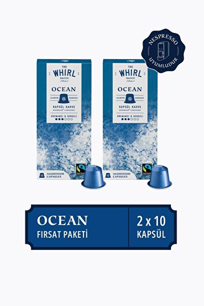 The Whirl OCEAN Future Friendly Kapsül 55 Gr x 2 Adet