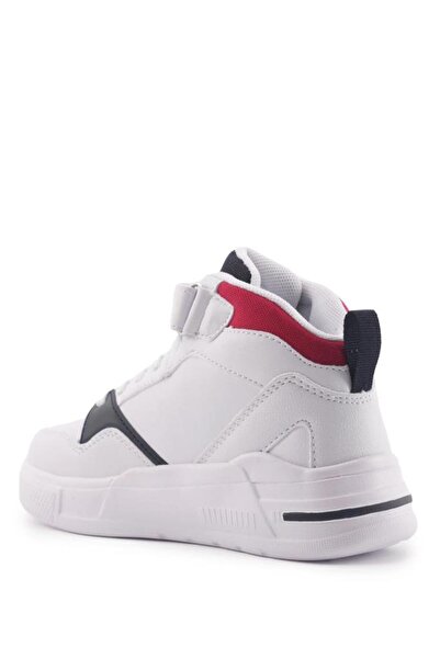 U.S. Polo Assn. U.S. POLO ASSN. Sparta Jr 3Pr Beyaz Erkek Çocuk High Sneaker Ayakkabı 101392192