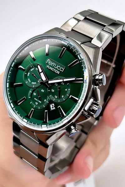 Ferrucci Function FCF.12654FM.03 Multi-Function Men's Wristwatch