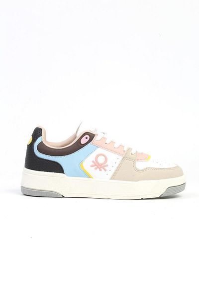 Benetton Pantofi sport de damă White Powder Bn-31211