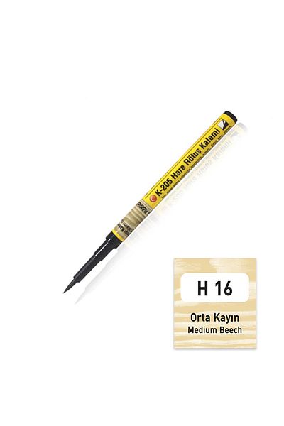 Kementaş Semi Covering Hare Pens Tone 16 Medium Beech Hare Pencil