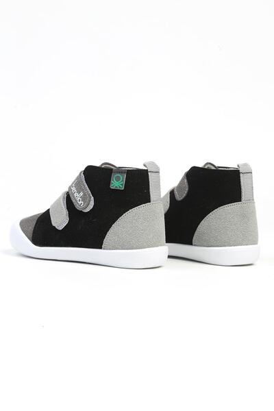 Benetton ®| BN-31182 - 3610 Black Gray - Kids Sneakers