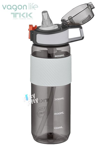 Vagonlife TKK 700 ML Thick Non-Bite Straw Bpa-Free Tritan Water Flask with Carrying Handle FFTKK1003-700ML