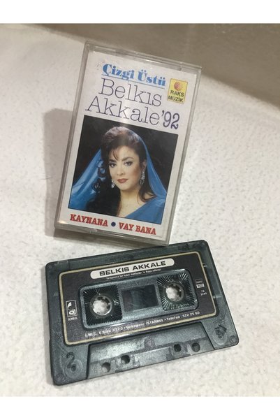 tayfuntufan antika koleksiyon كاسيت - بلكيس أككالي 92 - خط فوق بارع واو أنا
