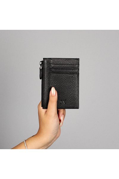 My Valice Unisex Genuine Leather Wallet and Card Holder 1823 Black