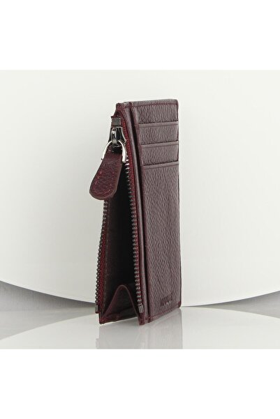 My Valice Unisex Genuine Leather Wallet and Card Holder 1823 Claret Red