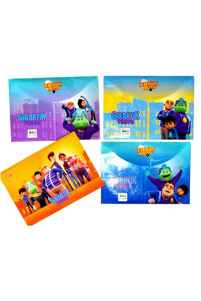 Gıpta Rafadan Tayfa A4 Snap (Envelope) File - 4 Pieces