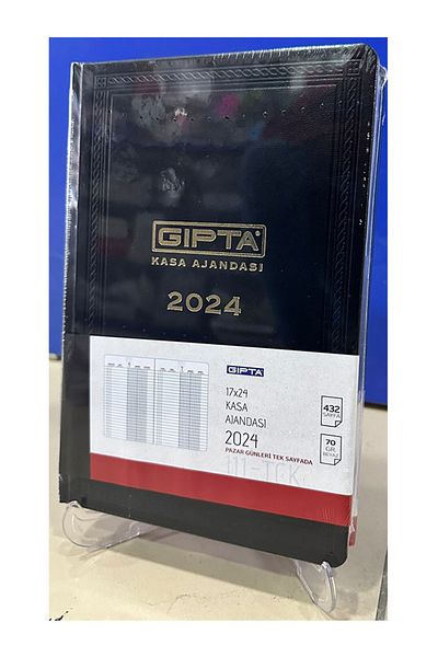 Gıpta 17X24 Εμπορική Ατζέντα Θήκης 2024 111-TCK