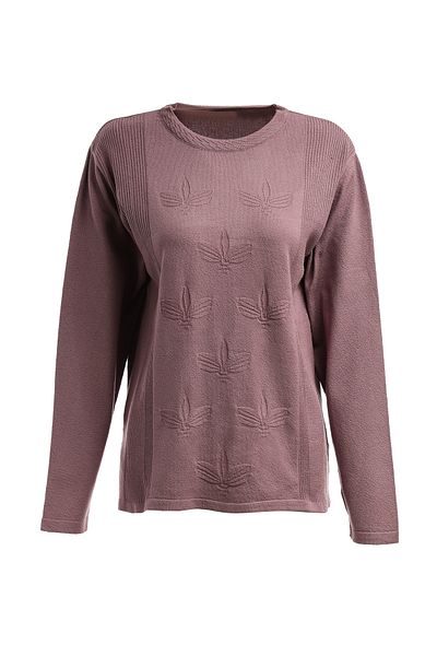 Trikolay Plus Size Patterned Knitwear Sweater