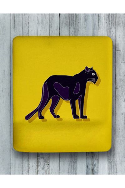 HobiShop Panther Mouse Pad with Wrist Support