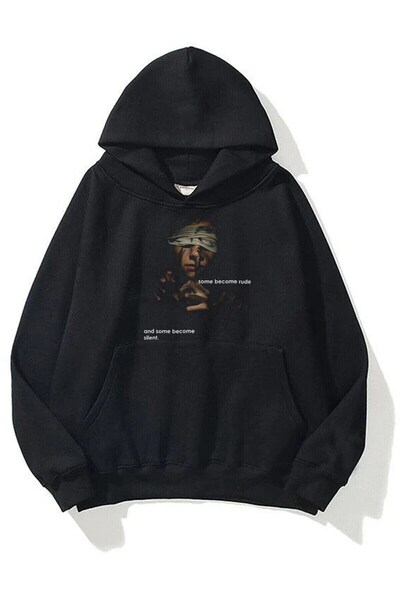 Adrift Unisex tiha majica crna Trndz1400