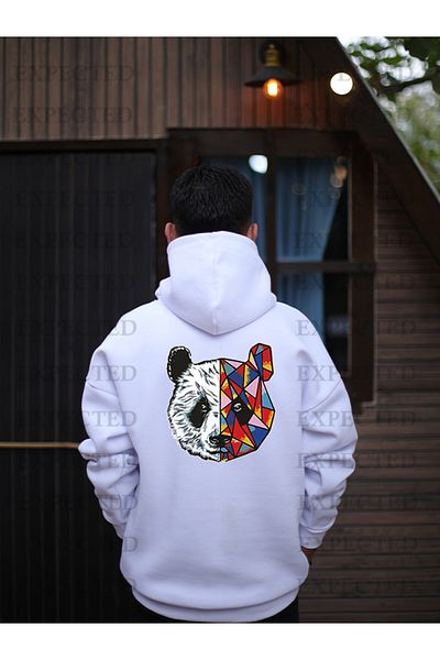 EXPECTED ΑΝΔΡΙΚΟ PANDA ΕΚΠΤΩΜΕΝΟ SWETSHIRT - 3IP