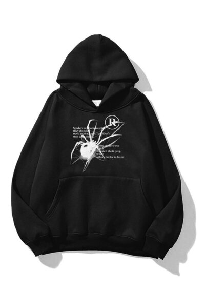 Adrift Unisex Spider R dukserica crna Trndz1792