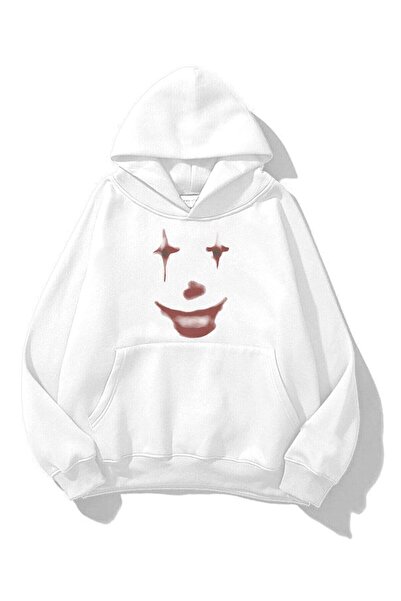 Adrift Унісекс-светр Fun Clown Beyaz Trndz1817