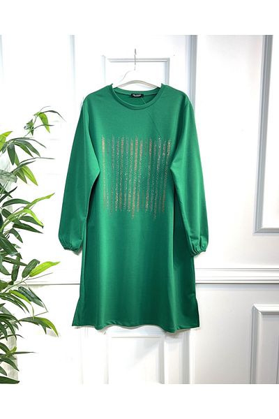 Aşkı Endam Two Thread Tunic with Rhythm Stone Detail -