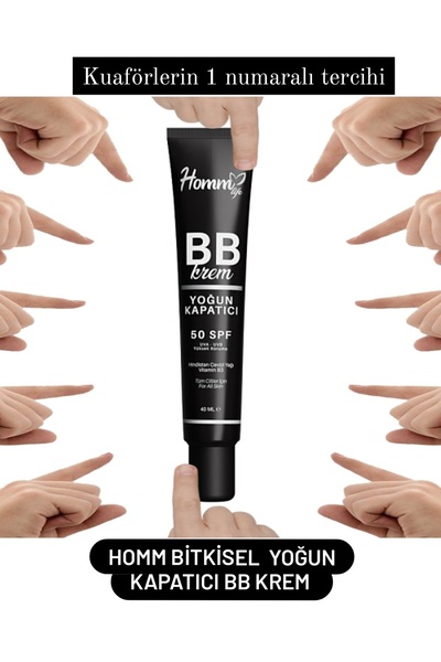 Homm Bitkisel Homm Life Yoğun Kapatıcı Bb Krem