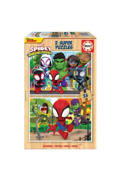 EDUCA Spidey and Friends 2X25 Fsc Slide-On Figures