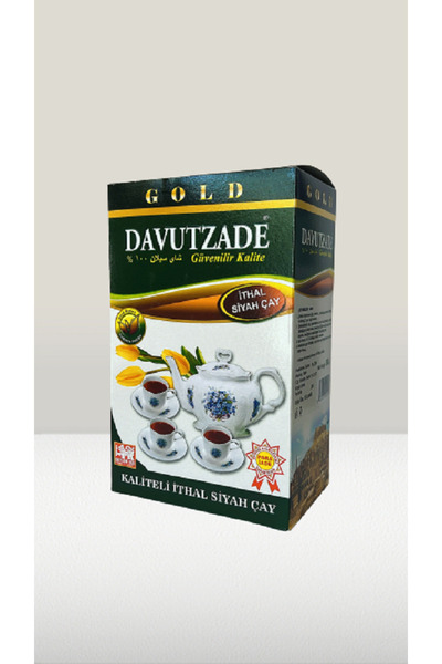 Davutzade Gold Ithal Siyah Çay 800gr
