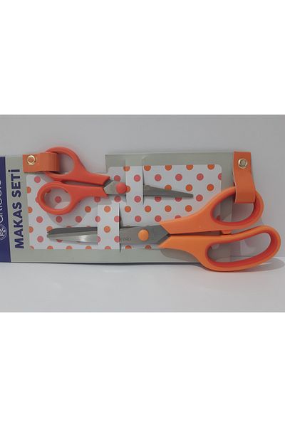 renkli çiçekler Scissors 2 Piece Scissors Set