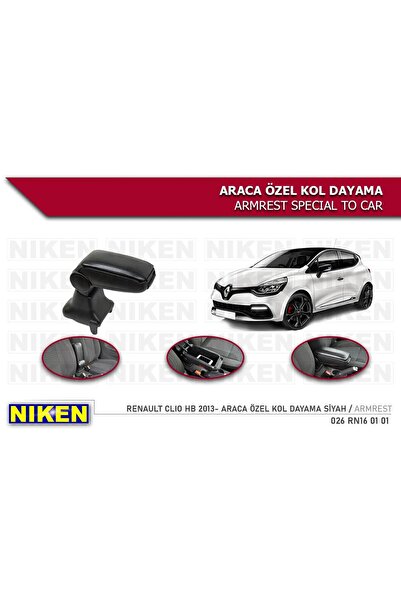 Niken Renault Clio 4 Kol Dayama Kolçak Vidasız Konsol