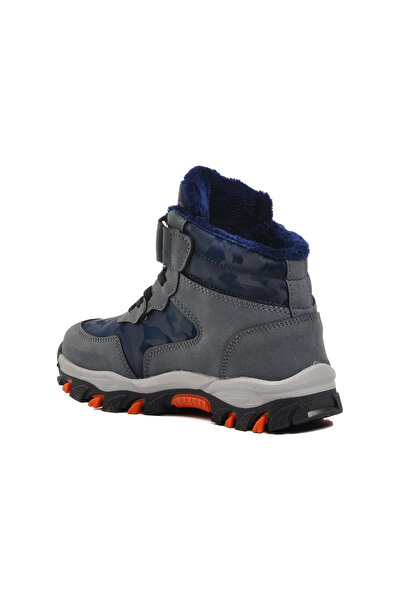 WALKWAY Leo-F Lacivert İçi Kürklü Çocuk Outdoor Bot