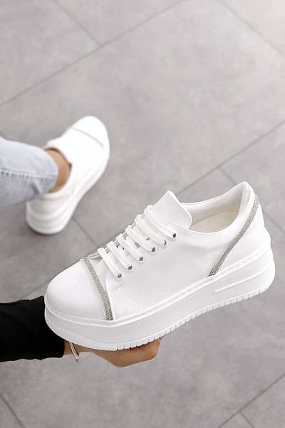 Mamito Ayakkabı CLN 176 Pantofi sport de piatră cu talpă înaltă