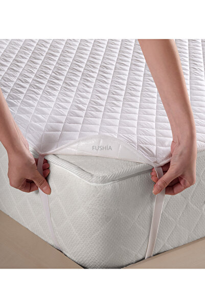 Fushia Kapitoneli Dört Köşe Lastik I Su Sıvı Geçirmez Yatak Koruyucu Alez I Çarşaf I Tek & Çift Kişilik