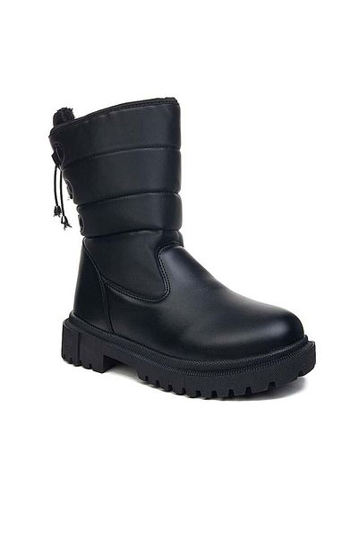 Twingo 980 Black Wool Inside Water and Lightwood Resistant Non-Slip Sole Zippered Boots