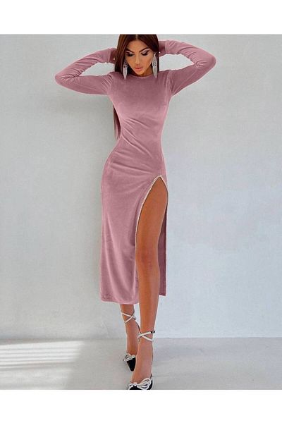 hipnoz butik rochie de dama cu detaliu cu fanta